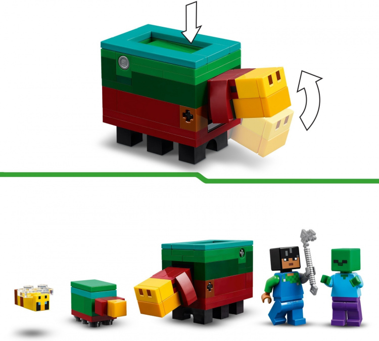 LEGO Minecraft 21260 - Blomstrende kirsebærhave