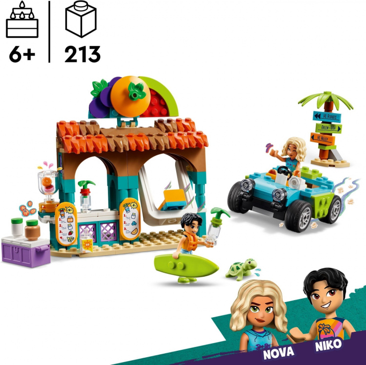 LEGO Friends 42625 - Strandhytten med milkshake