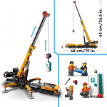 LEGO City Store køretøjer 60409 - Gul mobil byggekran