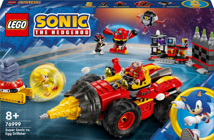 LEGO Sonic 76999 - Super Sonic mod æggeboreren