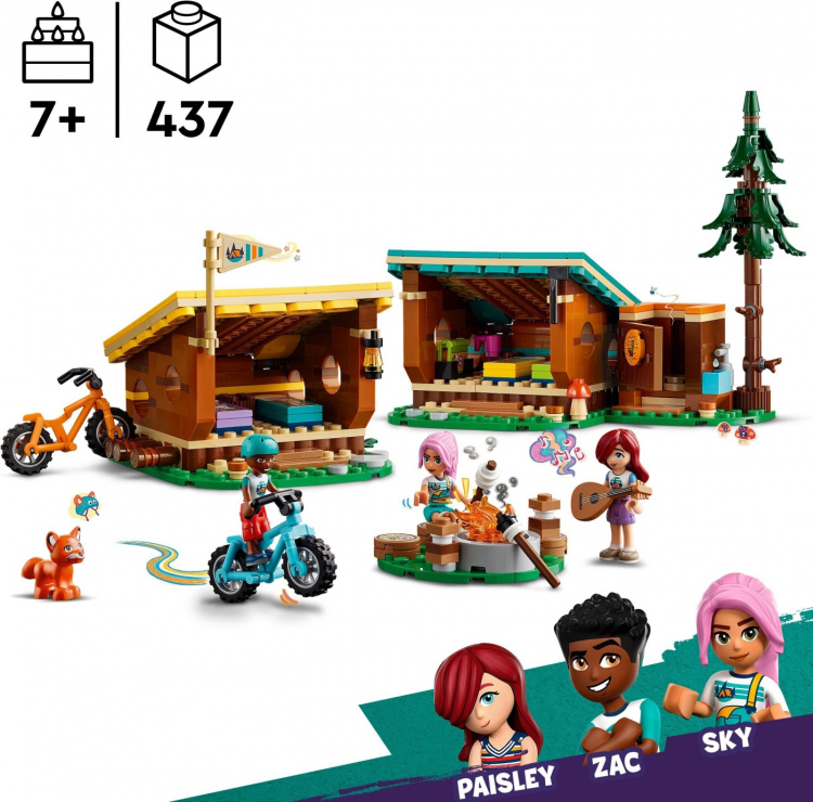 LEGO Friends 42624 - Eventyrlejr - Komfortable lavaer