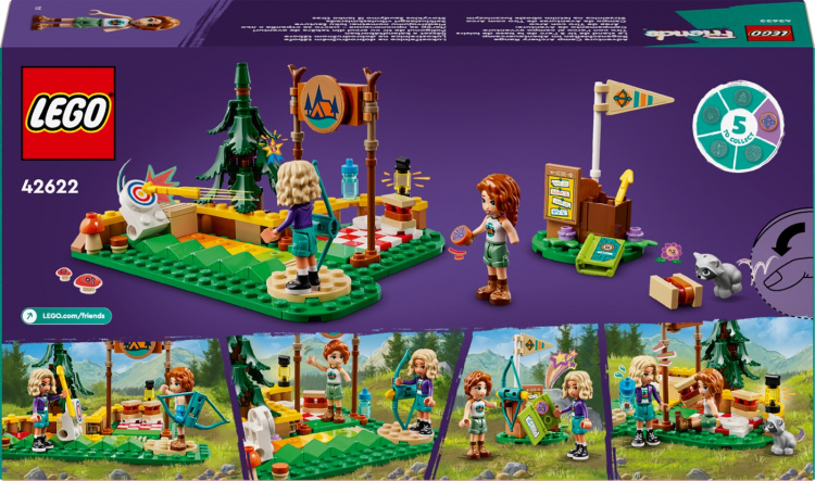 LEGO Friends 42622 - Eventyrlejrens bueskydningsbane LEGO Friends 42622 - Eventyrlejrens bueskydningsbane