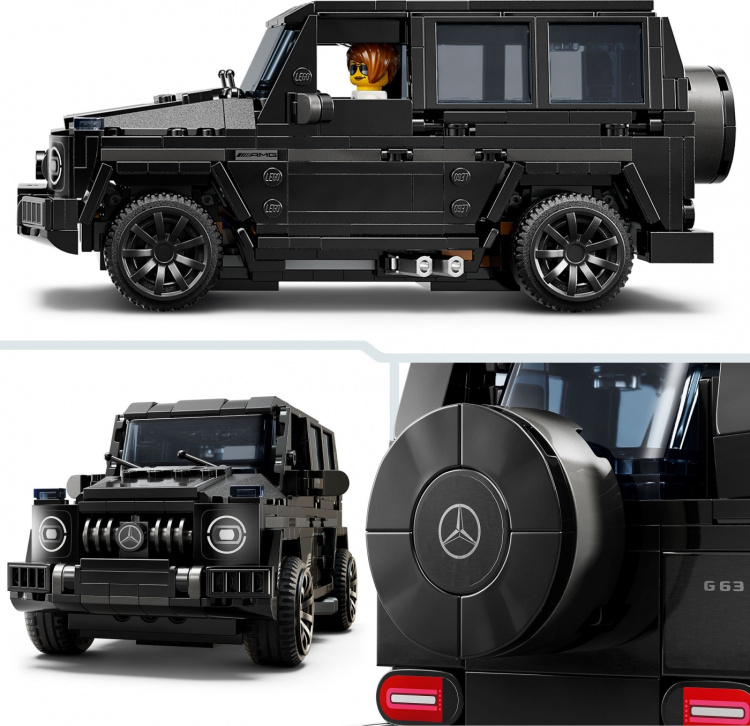LEGO Speed Champions 76924 - Mercedes-AMG G 63 og Mercedes-AMG SL 63
