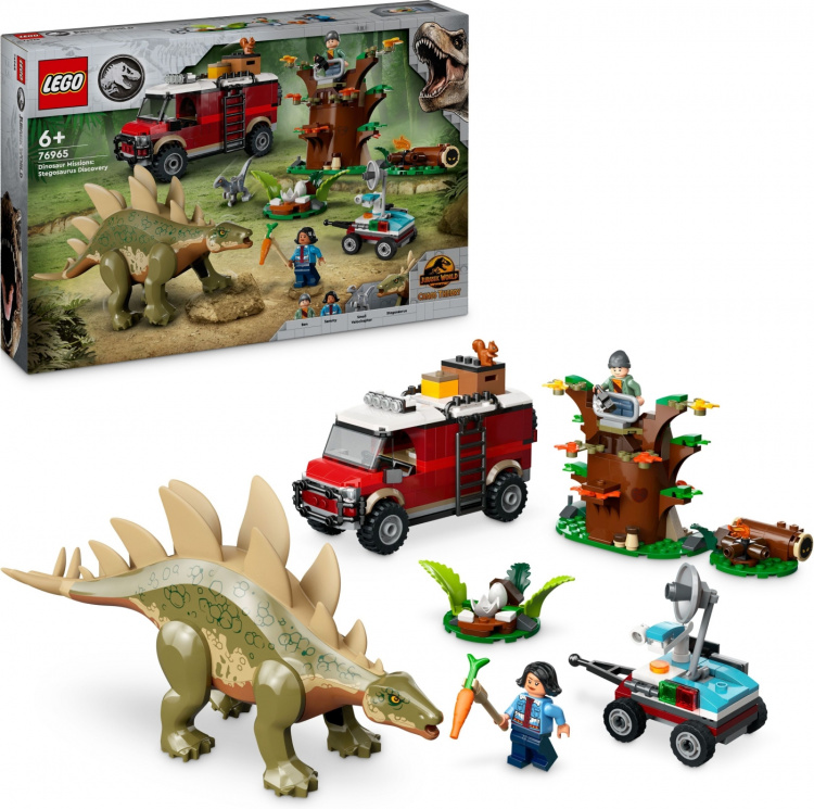 LEGO Jurassic World 76965 - Dinosauroperationer: Stegosaurus LEGO Jurassic World 76965 - Dinosauroperationer: Stegosaurus