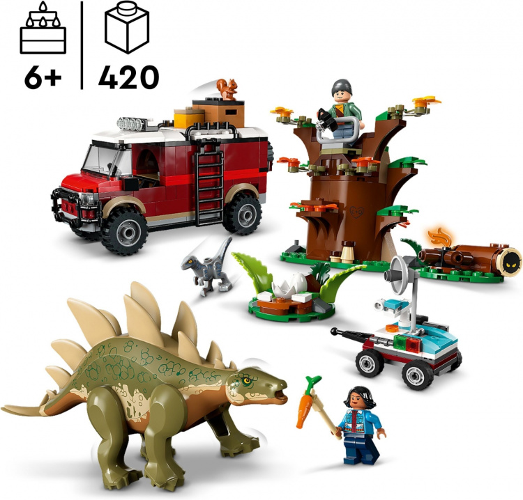LEGO Jurassic World 76965 - Dinosauroperationer: Stegosaurus LEGO Jurassic World 76965 - Dinosauroperationer: Stegosaurus
