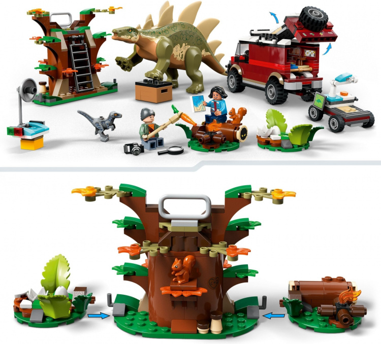 LEGO Jurassic World 76965 - Dinosauroperationer: Stegosaurus LEGO Jurassic World 76965 - Dinosauroperationer: Stegosaurus