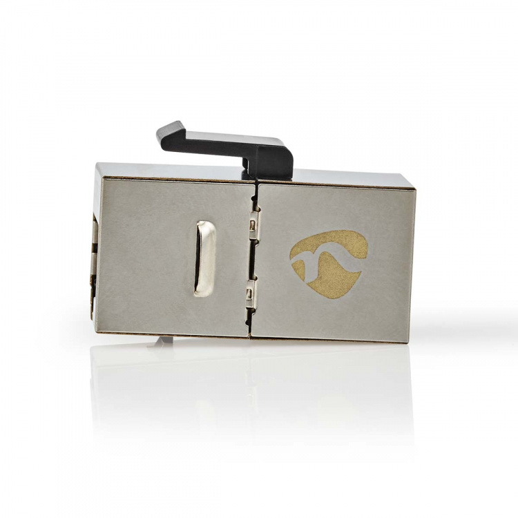 Nedis Netværkskobling | CAT6a / CAT7 | Skærmet | RJ45 Hun | RJ45 Hun | Lige | Metal | Box