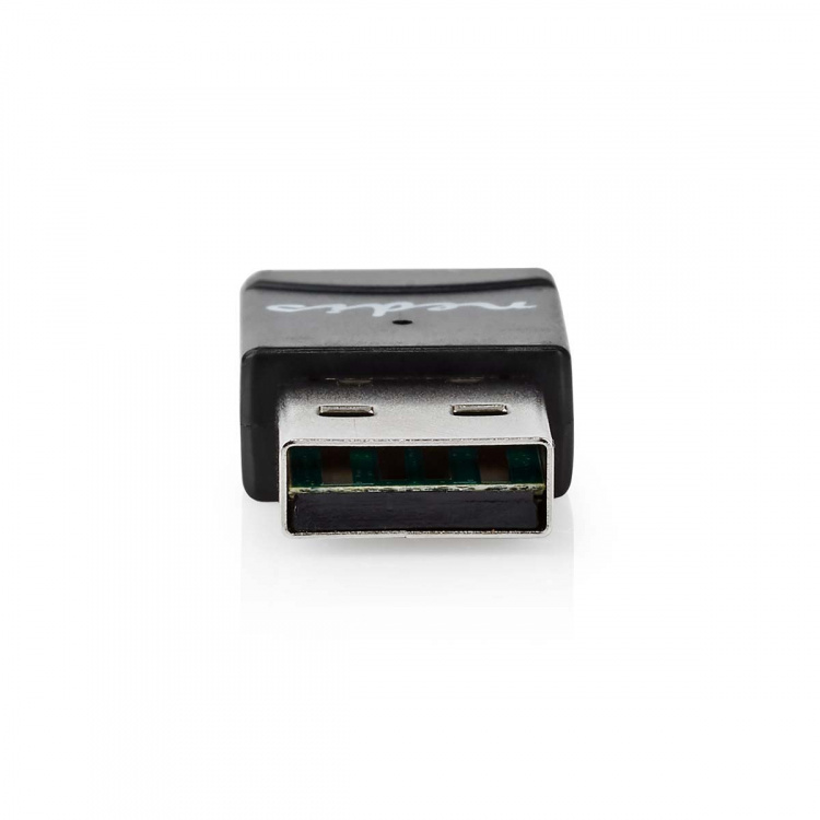 Nedis Netværk dongle | Wi-Fi | AC600 | 2.4/5 GHz (Dual Band) | USB2.0 | Wi-Fi-hastighed total: 600 Mbps | Windows 10 / Windows 11 / Windows 8