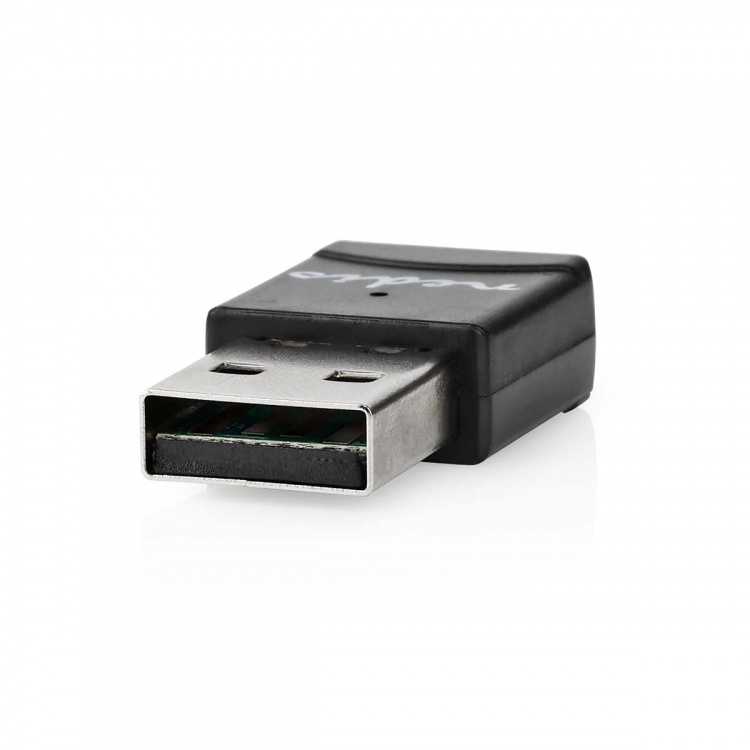 Nedis Netværk dongle | Wi-Fi | AC600 | 2.4/5 GHz (Dual Band) | USB2.0 | Wi-Fi-hastighed total: 600 Mbps | Windows 10 / Windows 11 / Windows 8