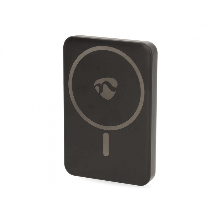 Nedis Powerbank | 5000 mAh | Trådløs opladning | 1.67 / 2.22 / 3.0 A | Antal output: 1 | Output tilslutning: 1x USB-C™ | Input forbindels: 1x USB-C™ | PD3.0 20W | Lithium-polymer