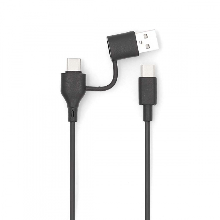 Nedis Powerbank | 5000 mAh | Trådløs opladning | 1.67 / 2.22 / 3.0 A | Antal output: 1 | Output tilslutning: 1x USB-C™ | Input forbindels: 1x USB-C™ | PD3.0 20W | Lithium-polymer