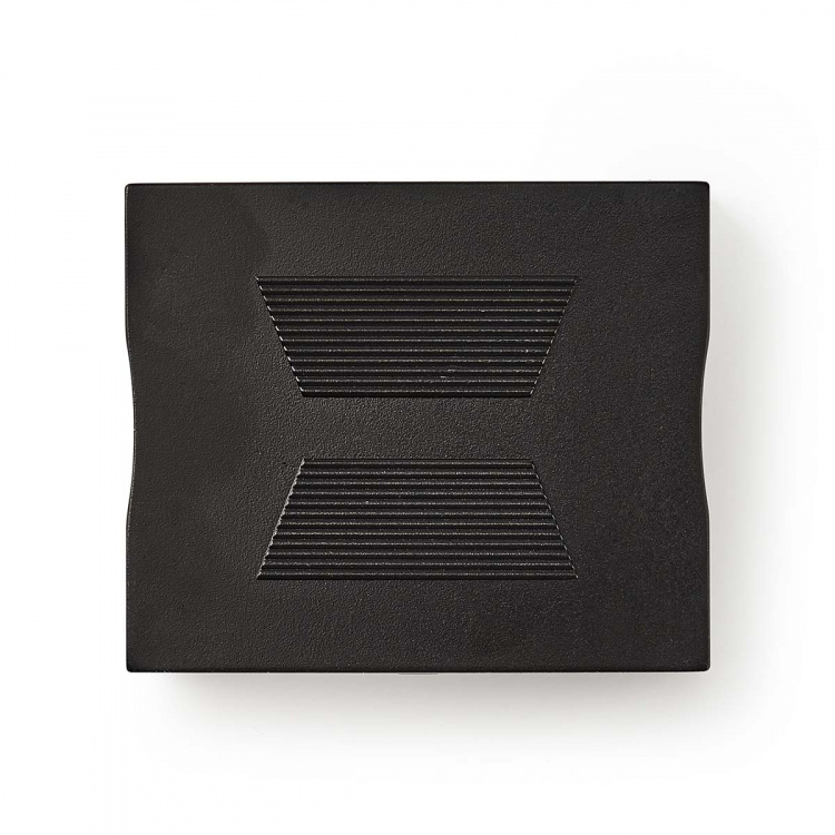 Nedis SCART-adapter | SCART Hun | SCART Hun | Nikkelplateret | Lige | ABS | Sort | 1 stk. | Box