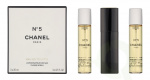 Chanel No 5 Giftset 60 ml 2x Edt Spray Refill 20Ml/1x Edt Spray 20Ml- Twist and Spray - Purse Spray
