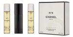 Chanel No 5 Giftset 60 ml 2x Edt Spray Refill 20Ml/1x Edt Spray 20Ml- Twist and Spray - Purse Spray
