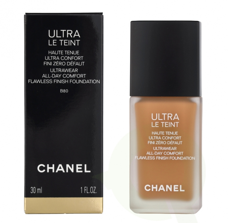 Chanel Ultra Le Teint Flawless Finish Fluid Foundation 30 ml B80