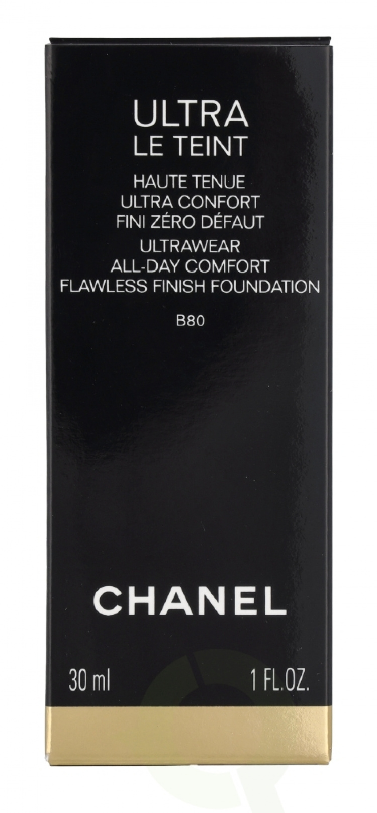 Chanel Ultra Le Teint Flawless Finish Fluid Foundation 30 ml B80