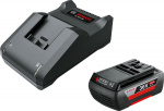 Bosch 36V Li-ion batterilader-sæt, 2,0 Ah batteri og AL 36-20 lader