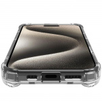 Celly Armor Stöttåligt skal iPhone 16 Transparent