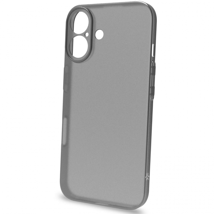 Celly SPACE Super Thin Cover iPhone 16 Svart