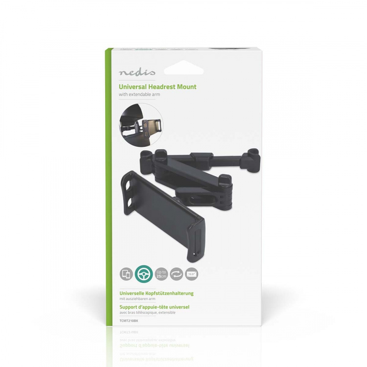 Nedis Tablet Holder til Bil | Maksimal skærmstørrelseskompatibilitet: 12.5 