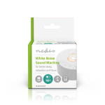 Nedis Hvid Støj Maskine | 18 Sound Options | 1 W | Maksimal batteritid: 18 timer | Kan dæmpes Light | Timer | Hvid