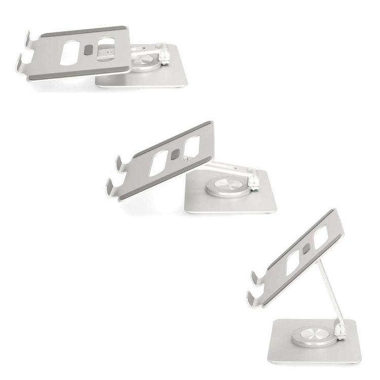 Nedis Tabletstativ | Stand | Fuldt Bevægeligt | Sølv