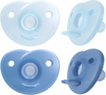 Philips Avent SCF099/21 Soothie-sutter, 0 - 6 måneder, 2 stk, blå