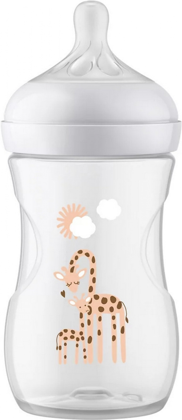 Philips Avent SCY903/66 Natural Response-sutteflaske, 260 ml, giraf