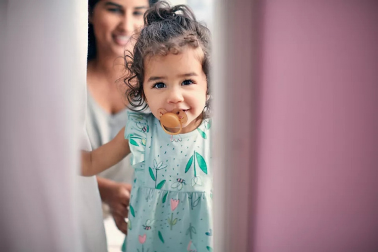 Philips Avent SCF091/33 Ultra Soft-sutter, 6-18 måneder, 2 stk, rødlig