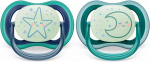 Philips Avent SCF376/13 Ultra Air Nighttime-sutter 6-18 måneder, 2 stk