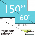 BenQ LH650 DLP-laserprojektor