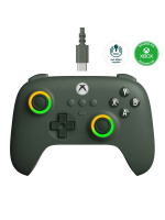 8Bitdo Ultimate C Wired kablet spilcontroller, mørkegrøn, Xbox