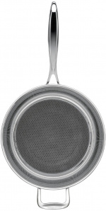 Heirol Pro Steelsafe wok, rustfrit stål + non-stick belægning, 28 cm