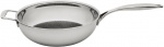 Heirol Pro Steelsafe wok, rustfrit stål + non-stick belægning, 28 cm