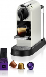 DeLonghi Nespresso Citiz kapselkaffemaskine, hvid