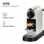 DeLonghi Nespresso Citiz kapselkaffemaskine, hvid