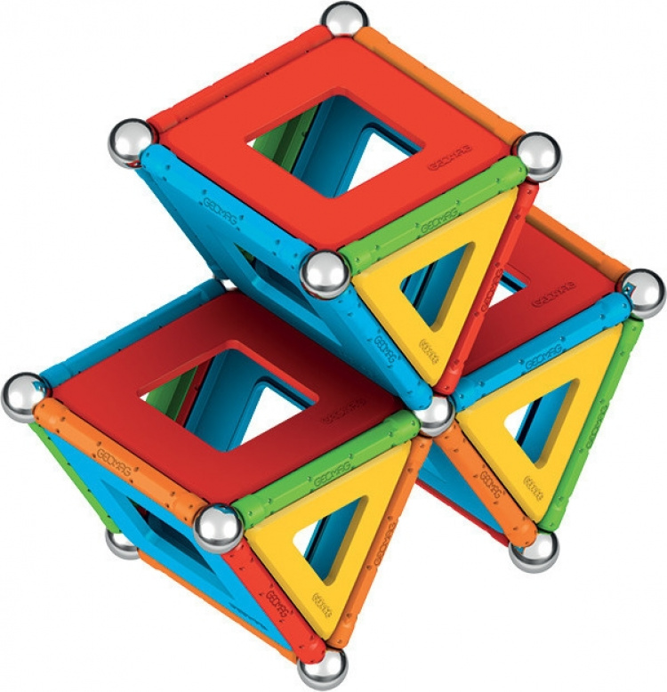 Geomag Super Colorful Magnetic Building Set, 78 dele