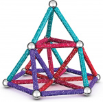 Geomag Glitter Recycled Magnetic Building Set, 60 dele