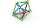 Geomag Supercolor Panels Recycled magnetisk byggesæt, 60 dele