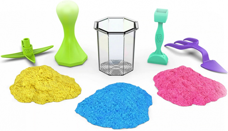 Kinetic Sand Squish N\' Create Magisk sand-sæt