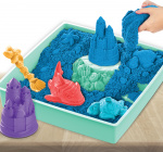 Kinetic Sand sandkassesæt, blå