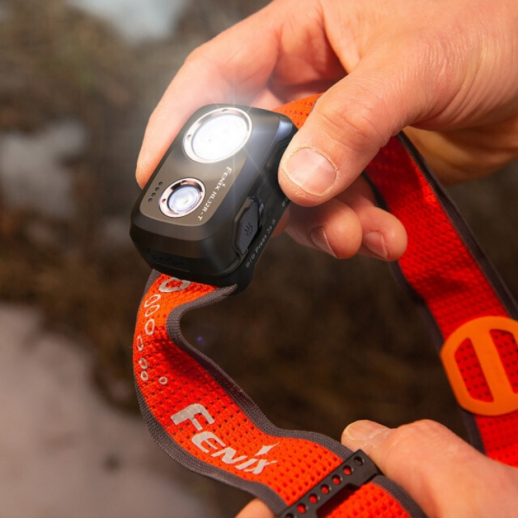 Fenix HL32R-T pandelampe, 800 lm, blå