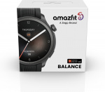 Amazfit Balance smartwatch, 46 mm, midnat