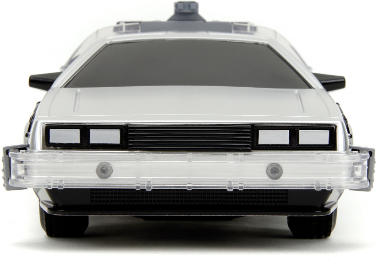 Jada Back to the Future RC Time Machine radiostyret bil, 1:16