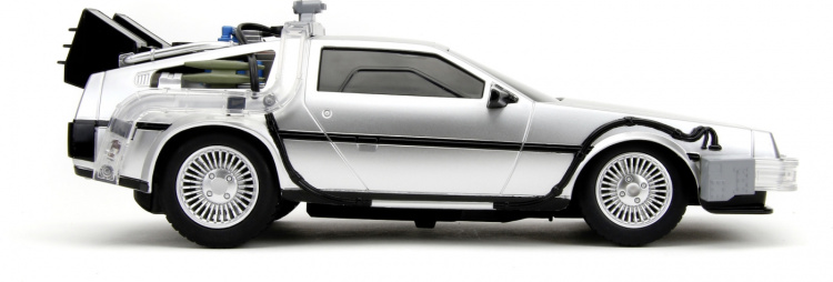 Jada Back to the Future RC Time Machine radiostyret bil, 1:16