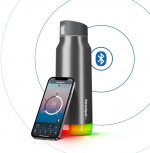 HidrateSpark PRO Chug Water bottle, 0,95 L, sølv