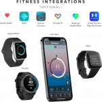 HidrateSpark PRO Chug Water bottle, 0,95 L, sølv