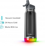 HidrateSpark PRO Water bottle, 0,95 L, sølv