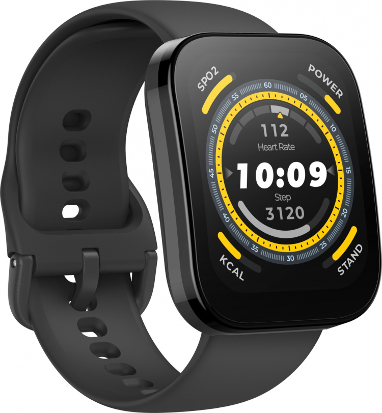 Amazfit Bip 5 smartwatch, 46 mm, sort