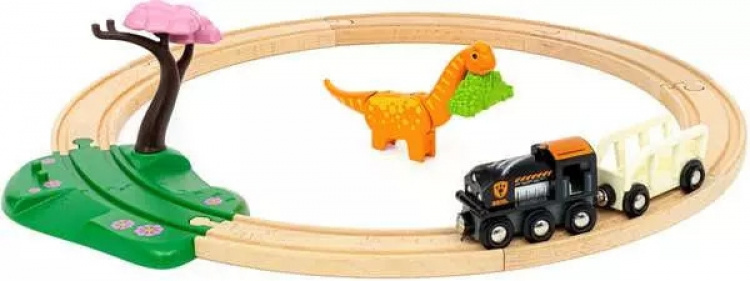 BRIO 36098 - Dinosaur Circle Disc-sæt